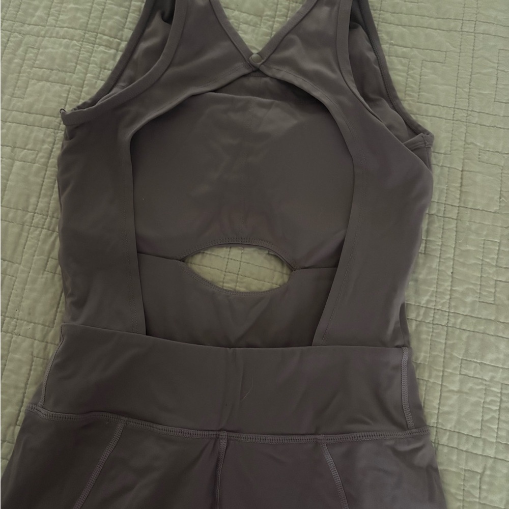 Workout one piece with Cutout